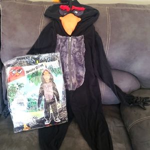 Angry Birds Bomb bird costume